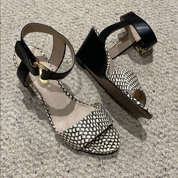 Louise et Cie Shoes - Louise et Cie Phiona leather strap wedge sandal